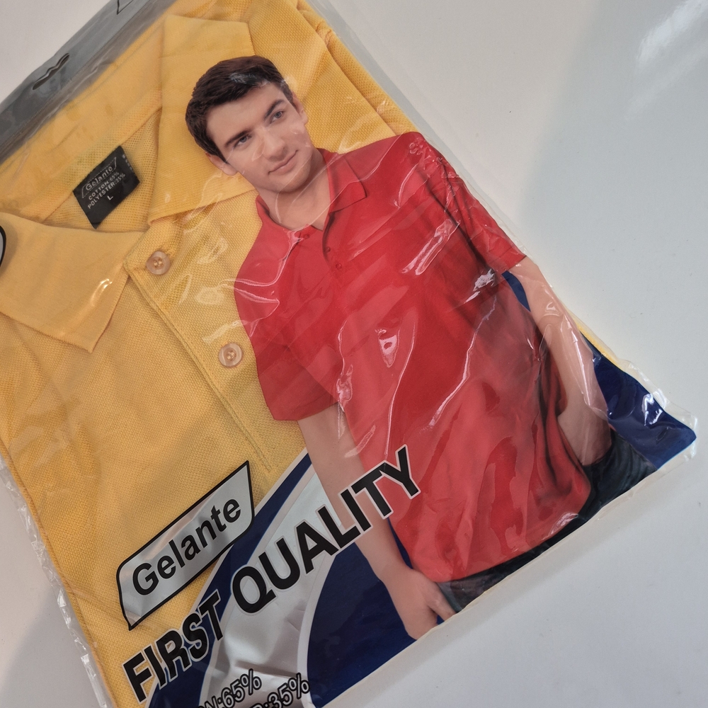 Gelante Yellow Polo Shirt